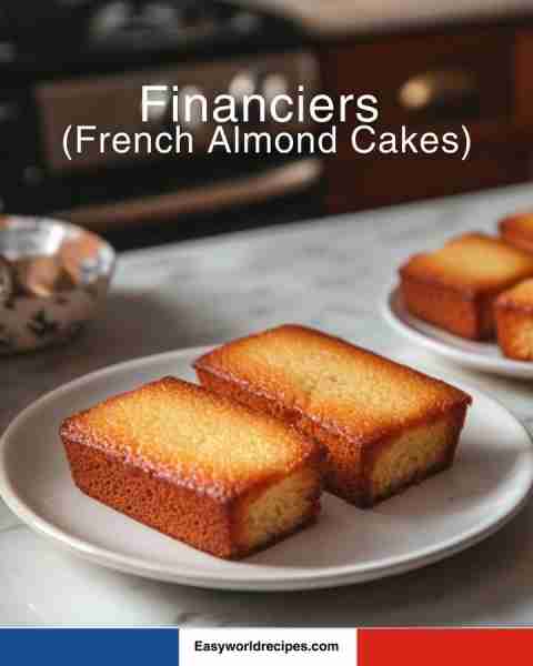 Financiers (French Almond Cakes) recipe below! 👇