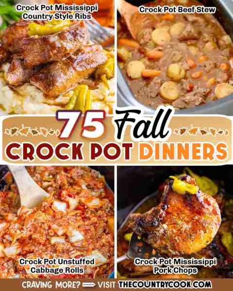 From hearty slow cooker soups to comforting pot roast dinners, there are plenty of fall crock pot di...