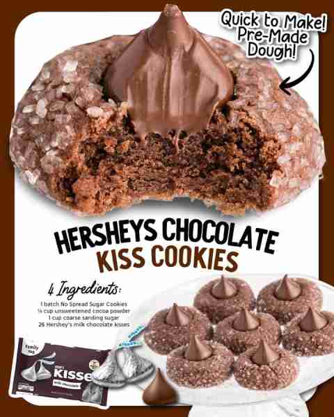 Christmas cookie trays aren’t complete without these chocolatey favorites! 🍪🎄 Ingredients 💋1 batc...