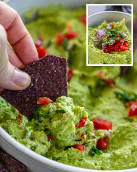 Healthy, delicious and perfect for game day. https://dashofsanity.com/edamame-guacamole-recipe/ 1 1/...