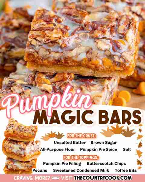 If you are looking for a deliciously easy Fall dessert, you can’t go wrong with these Pumpkin Magic...