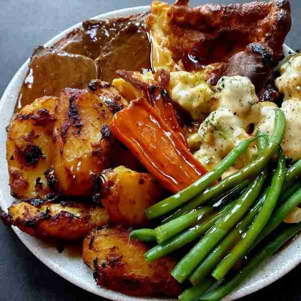 I made a big old roast dinner when my sons were home from London last weekend - their request Roast...