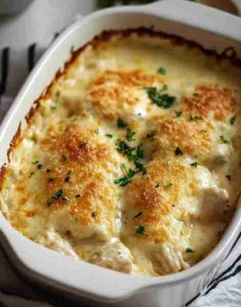 "OMG this was wonderful. The sauce was delicious, chicken moist. Had friends for dinner what a hit....