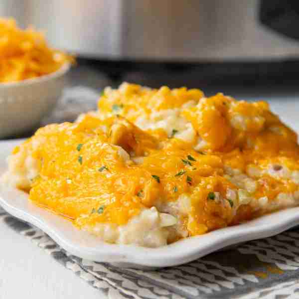 This cheesy Chicken & Rice recipe practically makes itself! I found the recipe in a cookbook titled...