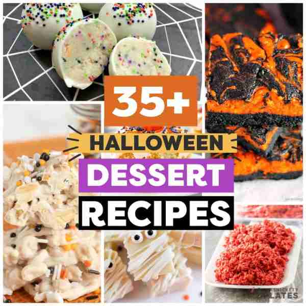 Over 35 Halloween dessert recipes for your next party! 🧡🖤💜