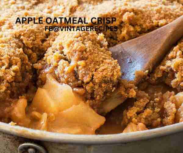 APPLE-OATMEAL CRISP #fallflavors 1 1/2 lb. apples (about 4-5), peeled, cored, sliced 1/2 cup (1 stic...