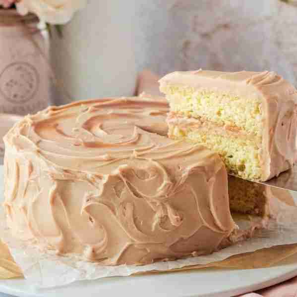 Southern Caramel Cake White Lily Flour posted this recipe and photo of their cake last year, and I...