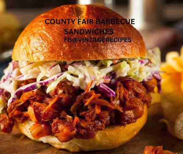 COUNTY FAIR BARBECUE SANDWICHES #falldinners 2 1/2 lb. boneless beef, trimmed 2 1/2 lb. boneless por...