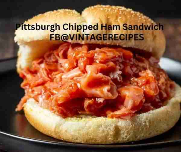 Both chipped ham and the subsequent sandwich originated at the Pittsburgh-based store Isaly's (prono...