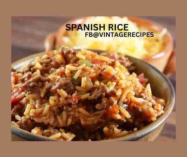 SPANISH RICE 1 cup long grain rice 1/4 cup oil 1 onion. sliced 5 cloves garlic, minced 1/4 cup chop...
