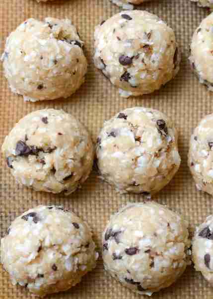 Enjoy a cookie dough bite for about 1 net carb each!