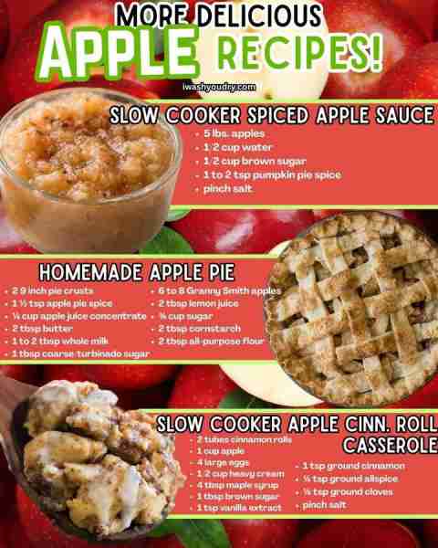 🍎 Fall isn’t complete without apples. Check out this roundup of cozy recipes that I make on repeat!...