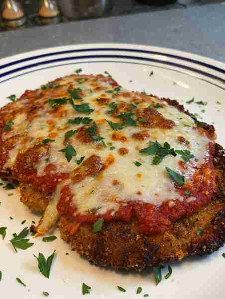 Keto Chicken Parmesan Ingredients (4 servings) For the chicken: 4 boneless, skinless chicken breasts...