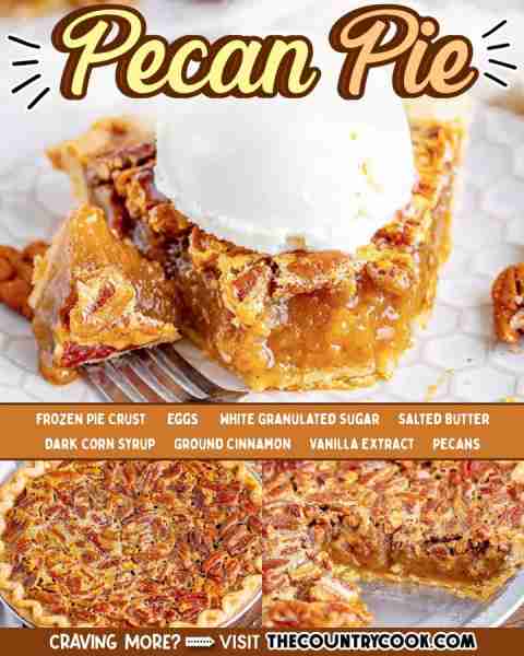 This family favorite Southern Pecan Pie is made with butter, dark corn syrup, a touch of cinnamon, a...