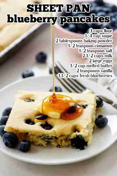 Recipe: https://www.bunsinmyoven.com/sheet-pan-pancakes/ Our Sheet Pan Pancakes are thick, fluffy, a...