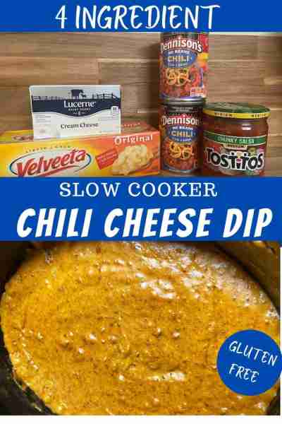 Crockpot Chili Cheese Dip Ingredients 3 cups homemade chili or 2 15.5oz cans 8 ounces cream cheese c...