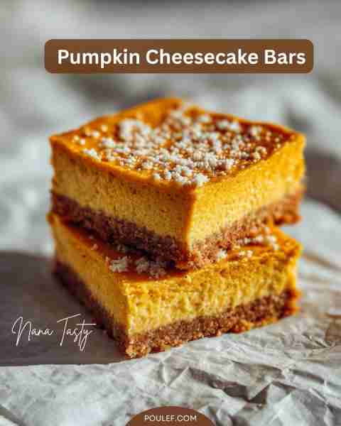 🎃 Pumpkin Cheesecake Bars 🎃 “Better than pumpkin pie? These pumpkin cheesecake bars will win any f...