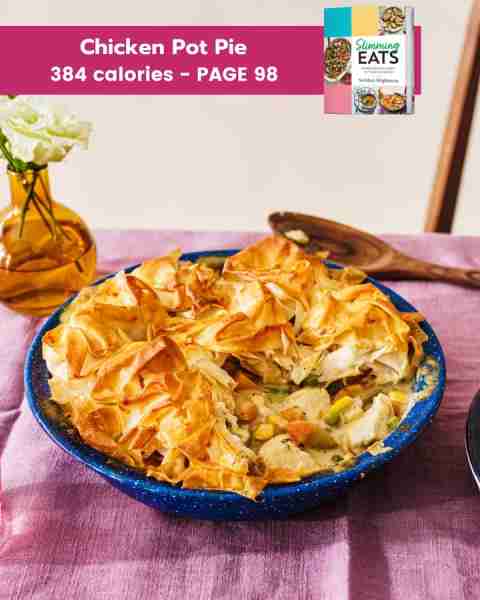 Chicken Pot Pie - tender chicken and vegetables in a creamy sauce all finished off with delicious go...