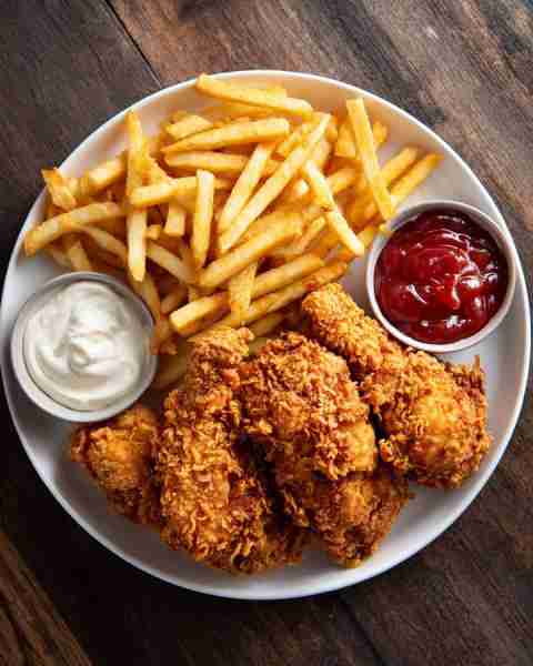 Crispy Fried Chicken & Fries Recipe in First C.o.ʍ.m.е.ո.τ⬇️💬