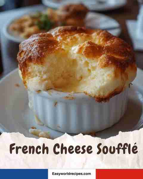 Try this French classic! Cheese Soufflé recipe below 👇