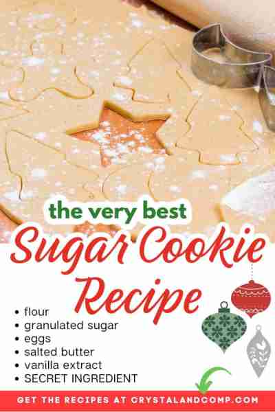 ❤️ BEST SUGAR COOKIE RECIPE The secret ingredient is something you wont expect. RECIPE IN COMMENTS
