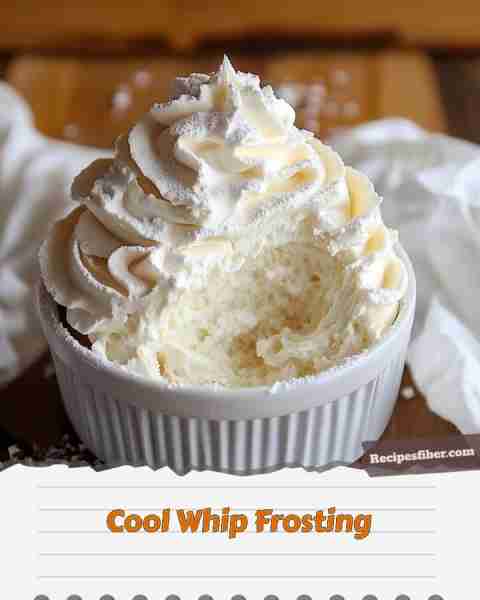 Cool Whip Frosting 🎂 Elevate your desserts with this light and fluffy frosting! 📋 Ingredients -...