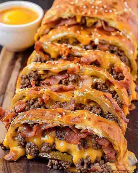 This is called 'Garbage Bread' but it tastes like pure gold!. Full recipe 👇 💬