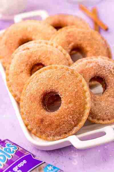 🍩🤤Uncrustables Donuts - made with your fave Uncrustables sandwiches, deep-fried to perfection, and...