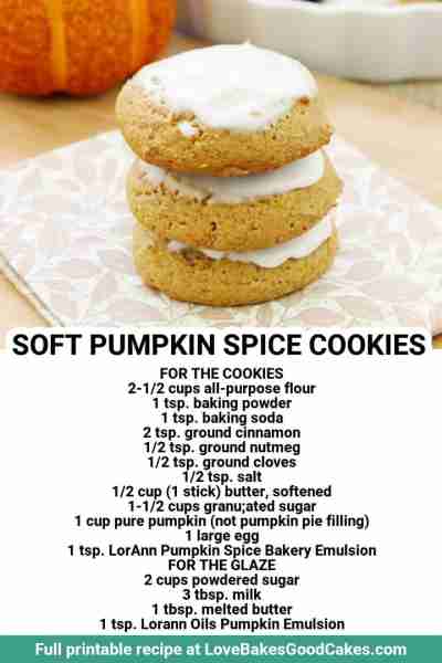 Full of pumpkin and spice, these Soft Pumpkin Spice Cookies are perfect for Fall baking and sharing!...