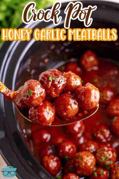 Tender meatballs simmered in a sweet and savory sauce and all made in the slow cooker. This viral Ti...