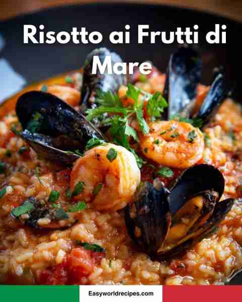 Risotto ai Frutti di Mare — seafood risotto recipe below 🦐🍚