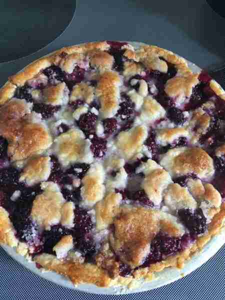 Vegan Blackberry Cobbler