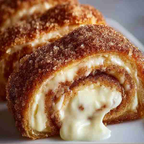 Irresistible Cream Cheese Cinnamon Sugar Rolls Ingredients: 1 package (8 oz) refrigerated crescent r...
