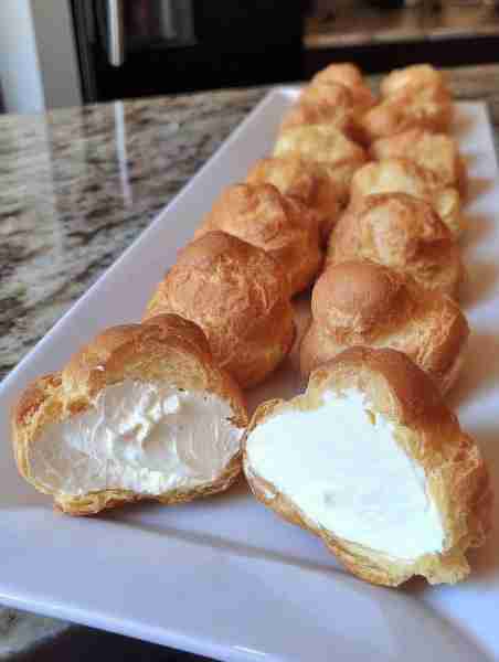 Keto Cream Puffs (Choux Pastry with Cream Filling) Ingredients For the Choux Pastry (shells): 1 cup...