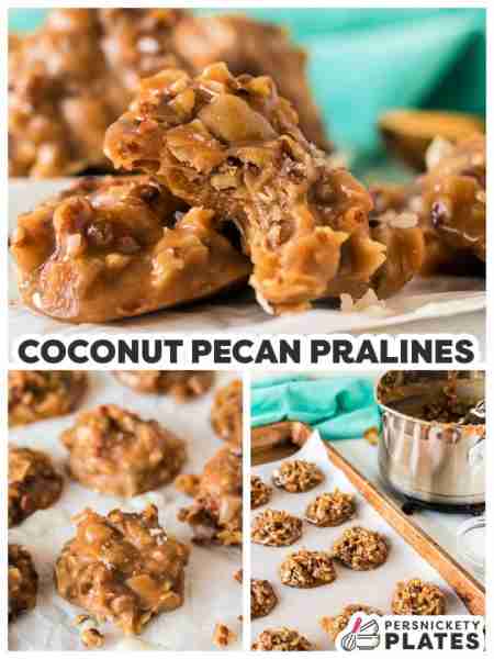 No-Bake Pecan Praline Cookies 🤩 INGREDIENTS 2 cups dark brown sugar ½ cup granulated white sugar ½...