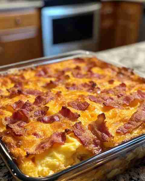 'Sunrise Surprise' is what my kids shout when they see this baking on a Sunday morning.. Full recipe...