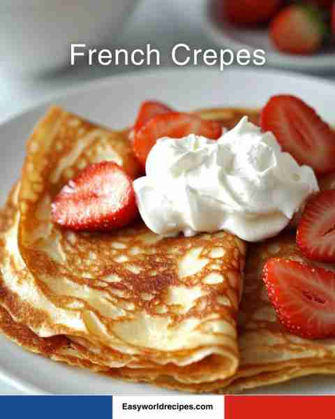 Make these iconic French Crepes today! Full recipe below 👇