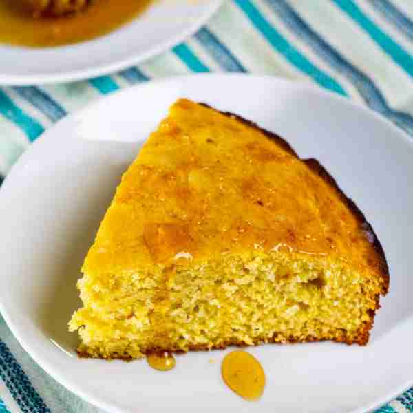Honey Cornbread is a moist and sweet cornbread that is the perfect accompaniment to a bowl of spicy...