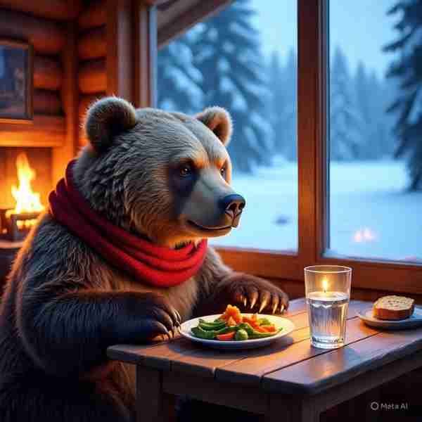 Most Bears are getting ready to enter their winter dens, also called hibernation, when food becomes...