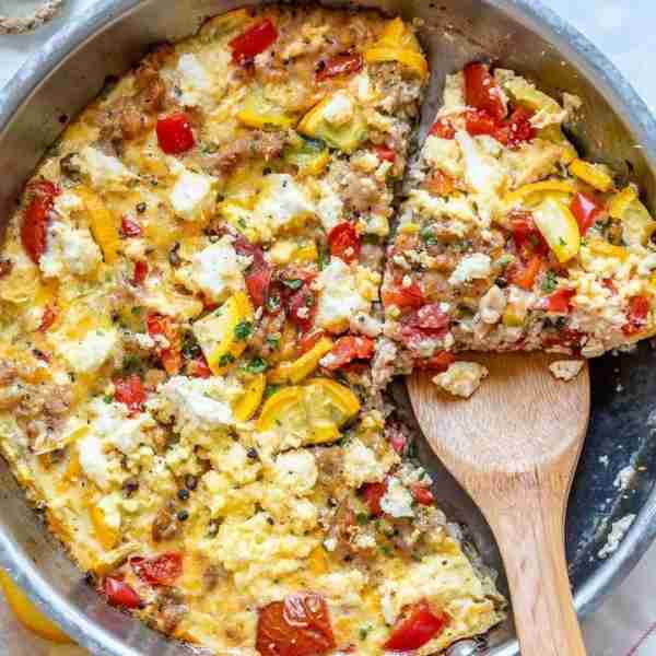 Let our nutrient-packed, extra yummy Yellow Squash Frittata with Sausage recipe be part of your Fall...
