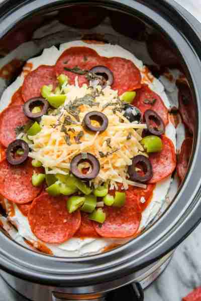 Pizza Dip Ingredients 8 oz cream cheese, softened 1 cup pizza sauce 1 cup shredded mozzarella cheese...