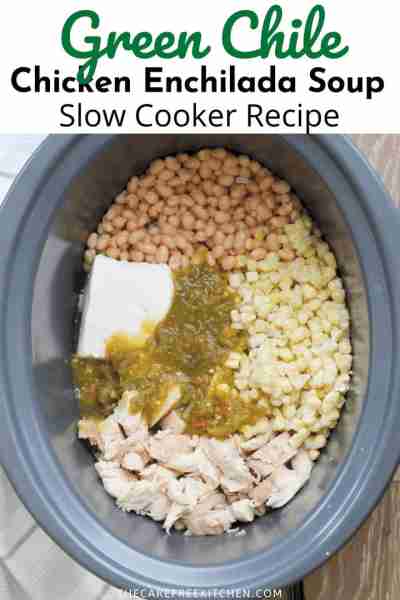 Green Chile Chicken Enchilada Soup Ingredients ▢2 cups cooked chicken, diced into 1/2" chunks ▢2 15-...