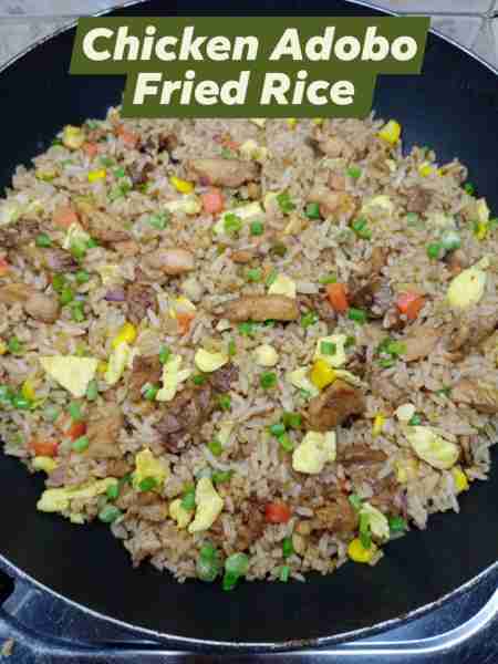 Chicken Adobo Fried Rice