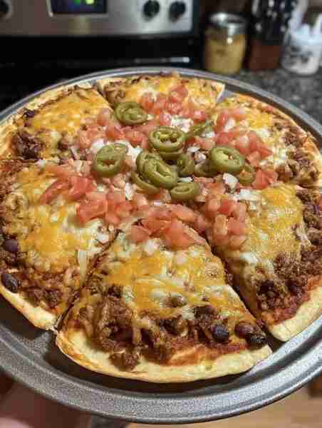Keto Taco Pizza Ingredients For the crust (fathead dough): 1 ½ cups shredded mozzarella cheese 2 oz...