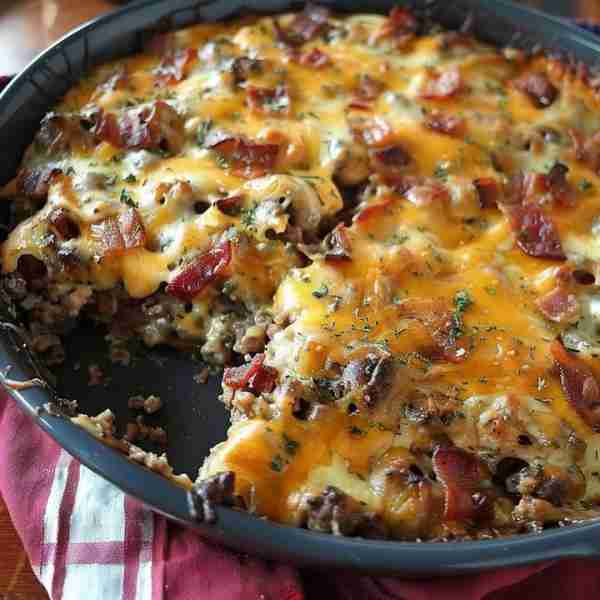 "Made this tonight and my wife and I ate almost half of it, just the two of us! I'm sure the rest wo...