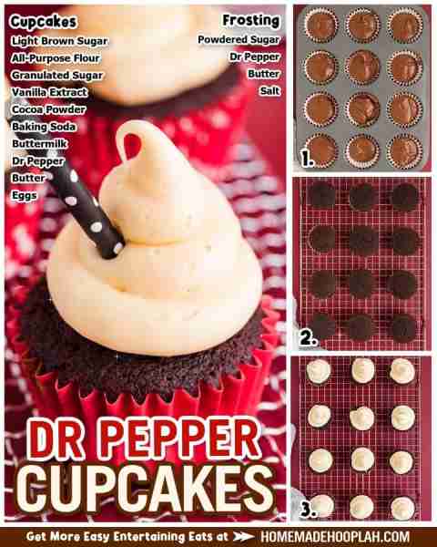Craving a twist on classic chocolate cupcakes? 🧁🥤