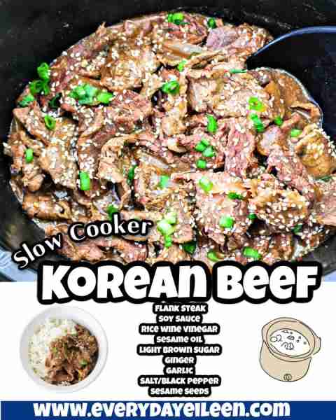 Enjoy a no fuss, easy dinner with our Slow Cooker Korean Beef recipe. Link to recipe in comments.