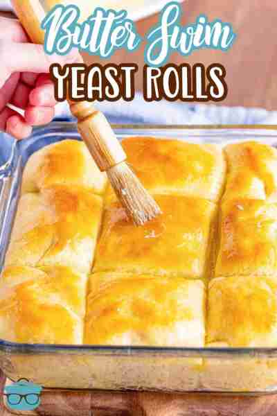 Everyone will go crazy for these Butter Swim Yeast Rolls! They’re light, fluffy, and soooo buttery!...