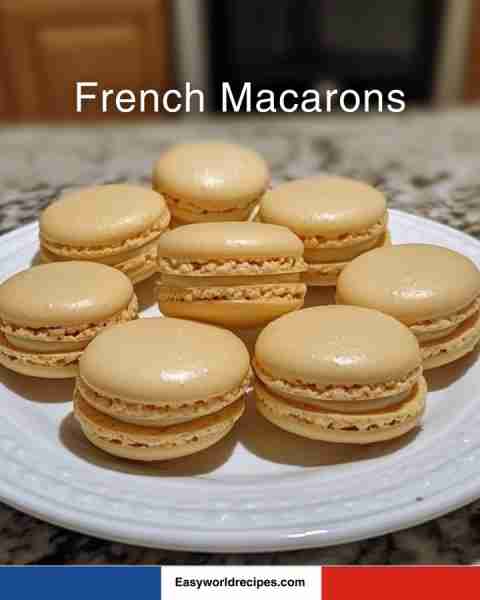 French Macarons — Find the recipe below ⬇️