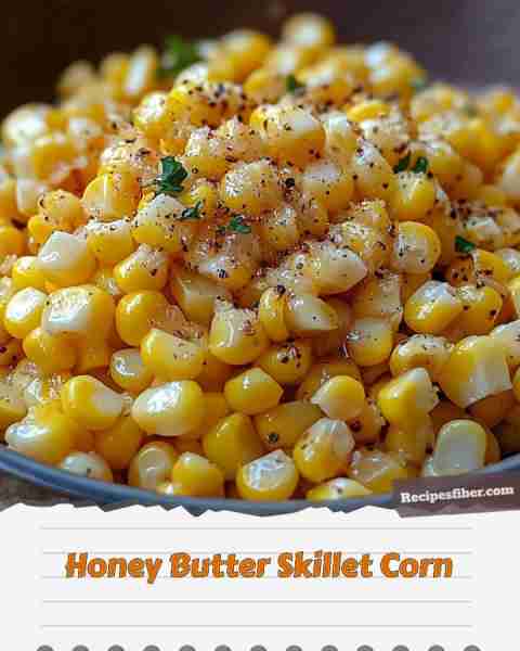 Honey Butter Skillet Corn 🌽🍯🥘 Experience this sweet and savory dish in just minutes! 📋 Ingredi...